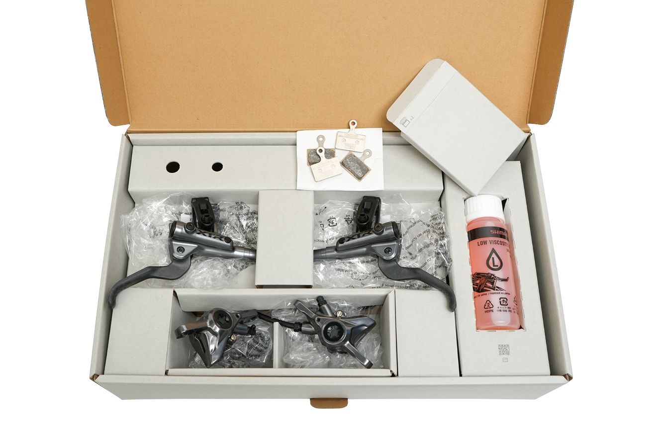 Scheibenbremsen-Set XTR BR-M9200 mit BL-M9200 Upgrade Kit vorne & hinten Box