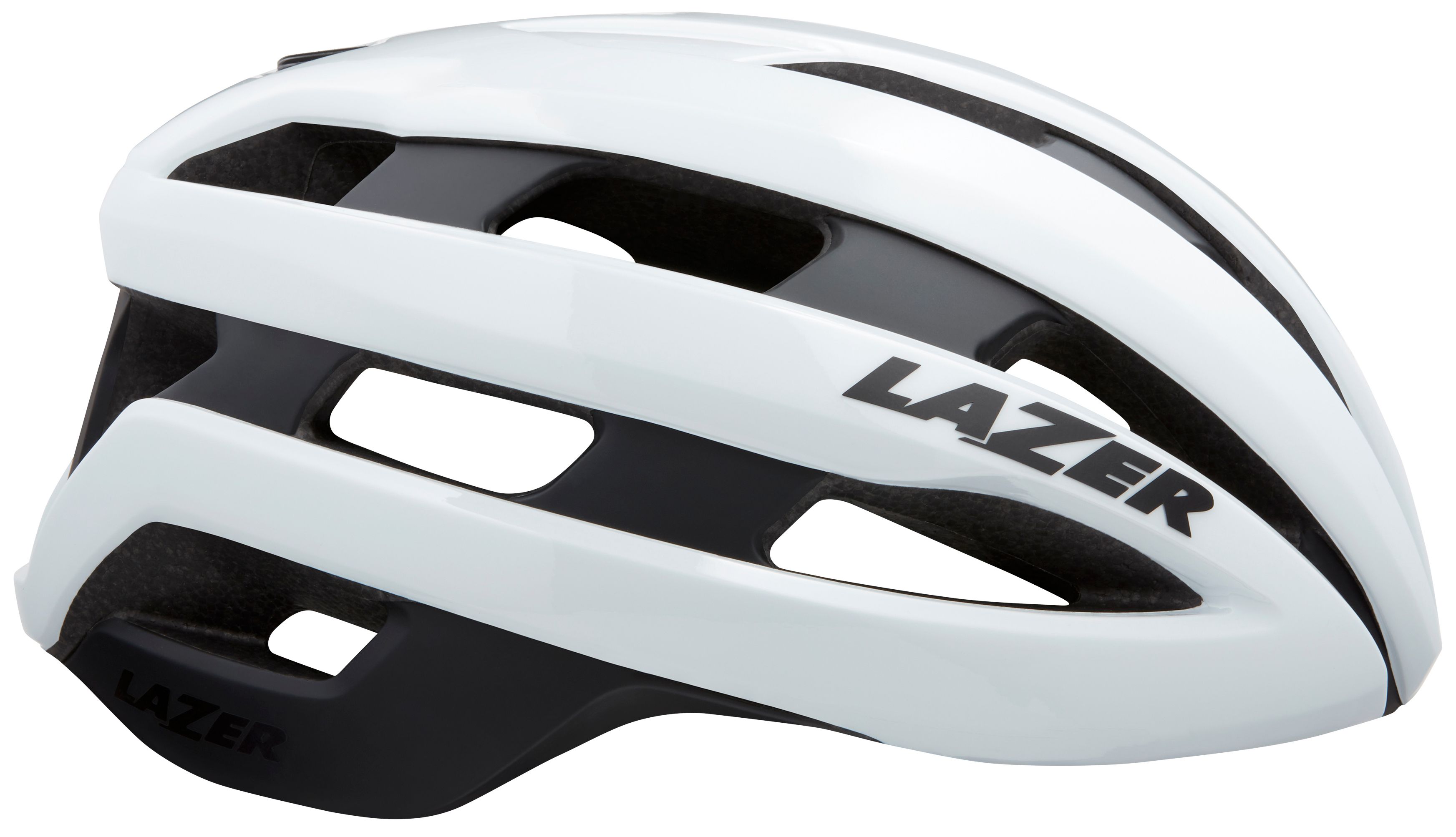 LAZER Unisex Road Sphere Mips Helm / white black / L
