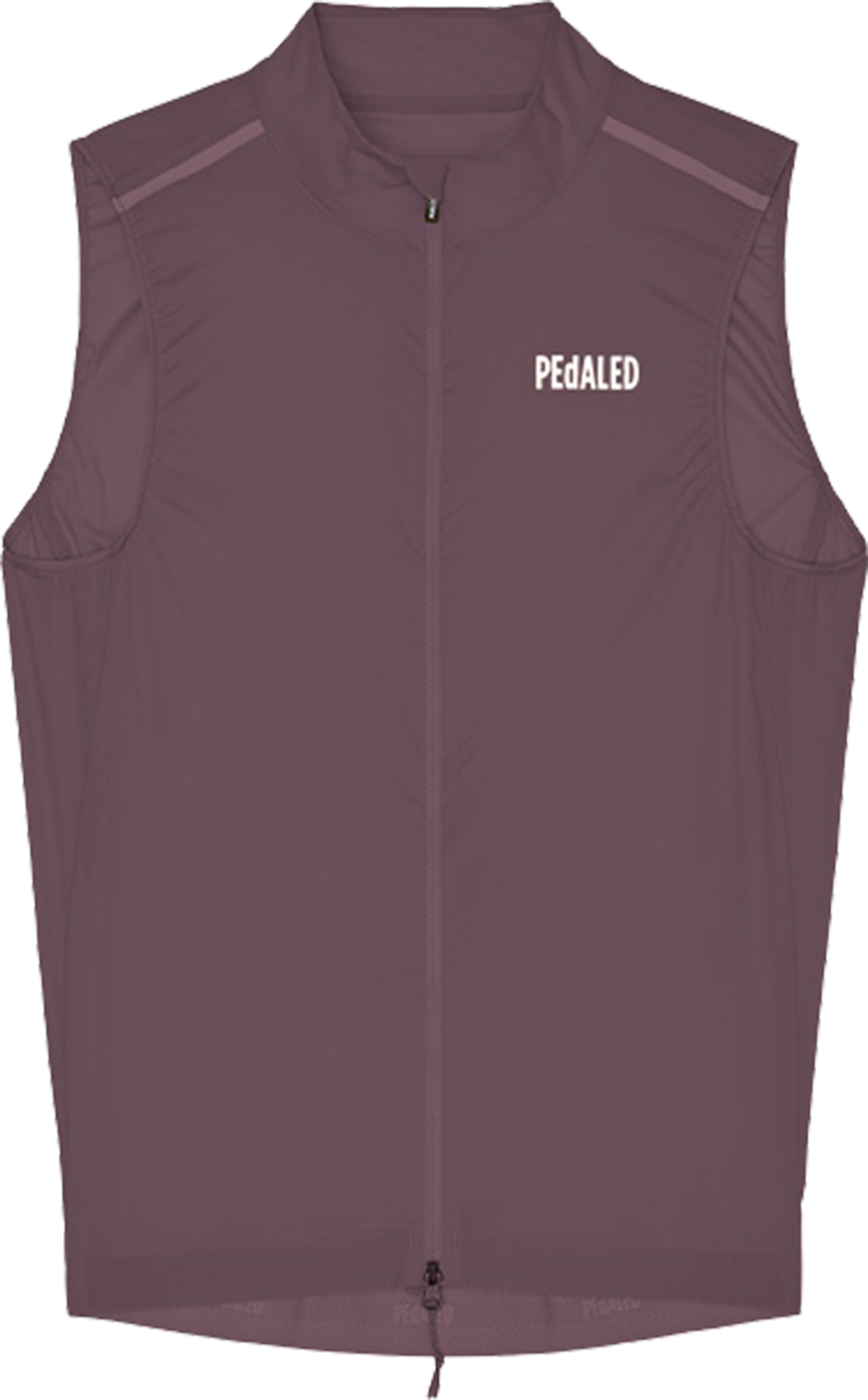 ODYSSEY HIGH VISIBILITY Damen-Gravel-Windweste / burgundy / M