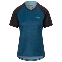W Roust Jersey / harbor blue scree / M