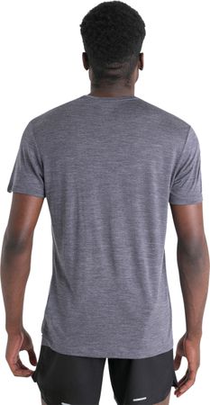 SPHERE III Herren-Merino-Kurzarmshirt / midnight navy hthr / XXL