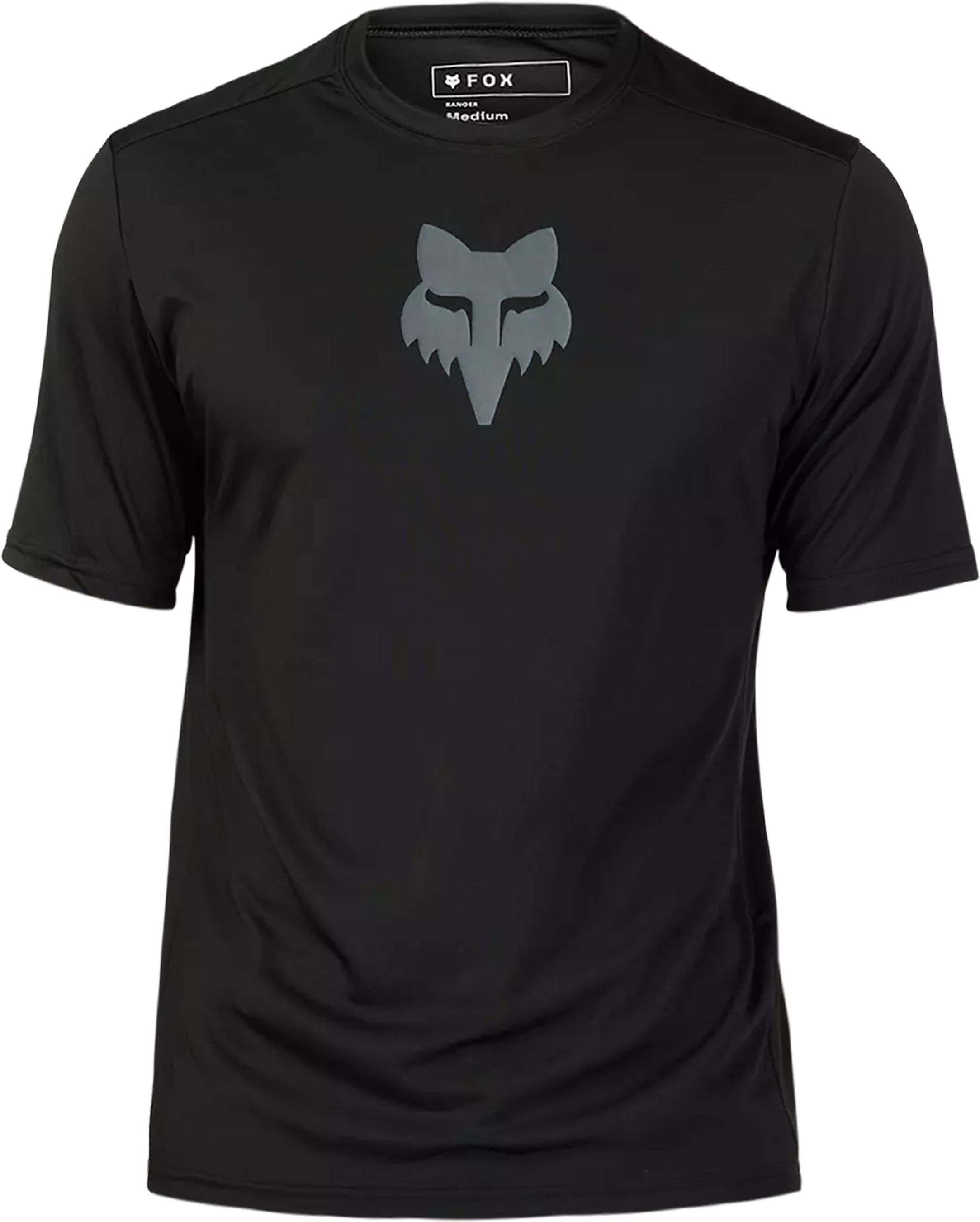 YOUTH RANGER FOXHEAD Jugend-Kurzarmshirt / black / L