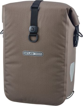 GRAVEL-PACK QL2.2 Universaltaschen (Paar) / dark sand / 2x14.5l