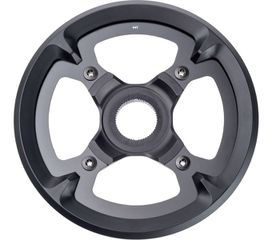 Kettenblatt STEPS SM-CRE80-11 / schwarz / 44 Zähne/mit Aufnahme, 50 mm Kettenlinie, doppelter Hosenschutz