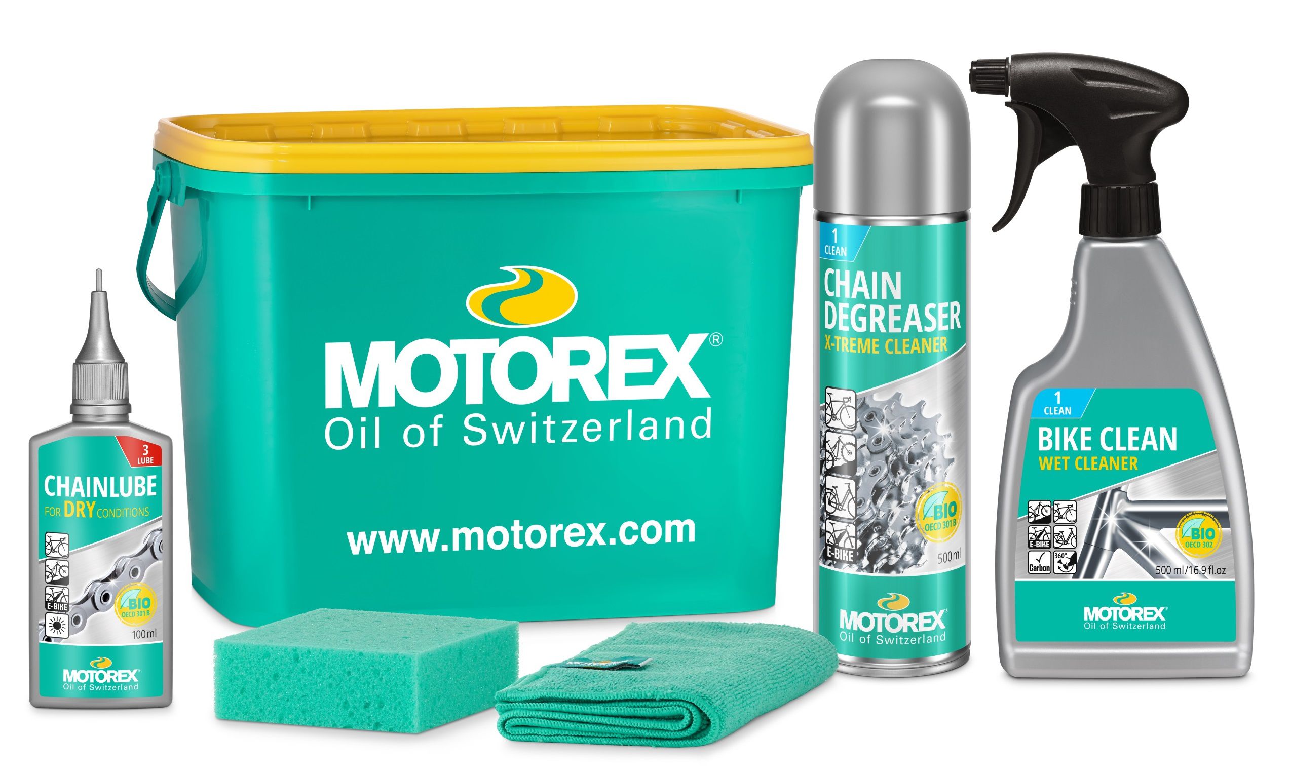 Motorex Bike Cleaning Kit Eimer