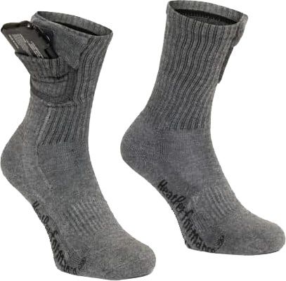 THIN Heizsocken / grau / L=42-44