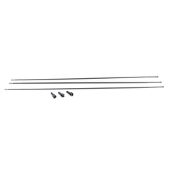 Spoke and Nipple 294mm Straight Roam/Rail 40 Qty 3 / black