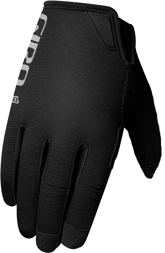 DND GEL Unisex-Langfingerhandschuh / black shadow / XL