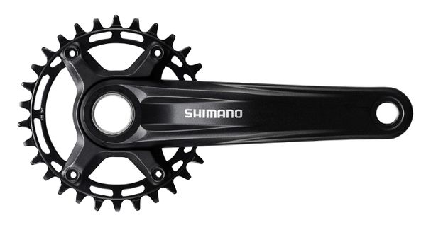 Kettenradgarnitur FC-MT510 Single 12-Gang / schwarz / 170 mm, 34