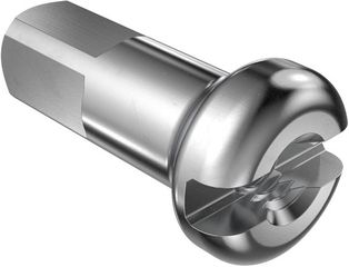Messing NIPPEL 2.0 x 12mm schwarz / schwarz