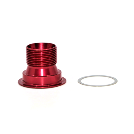 Next and Turbine Crank NDS Bolt M18x20.7 / red gloss