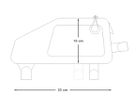 BACKCOUNTRY TOP TUB PACK 1L / grau / 1L