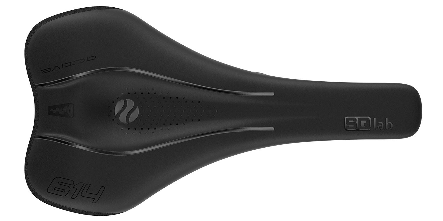 614 ERGOWAVE ACTIVE 2.1 Sattel / schwarz / 130mm