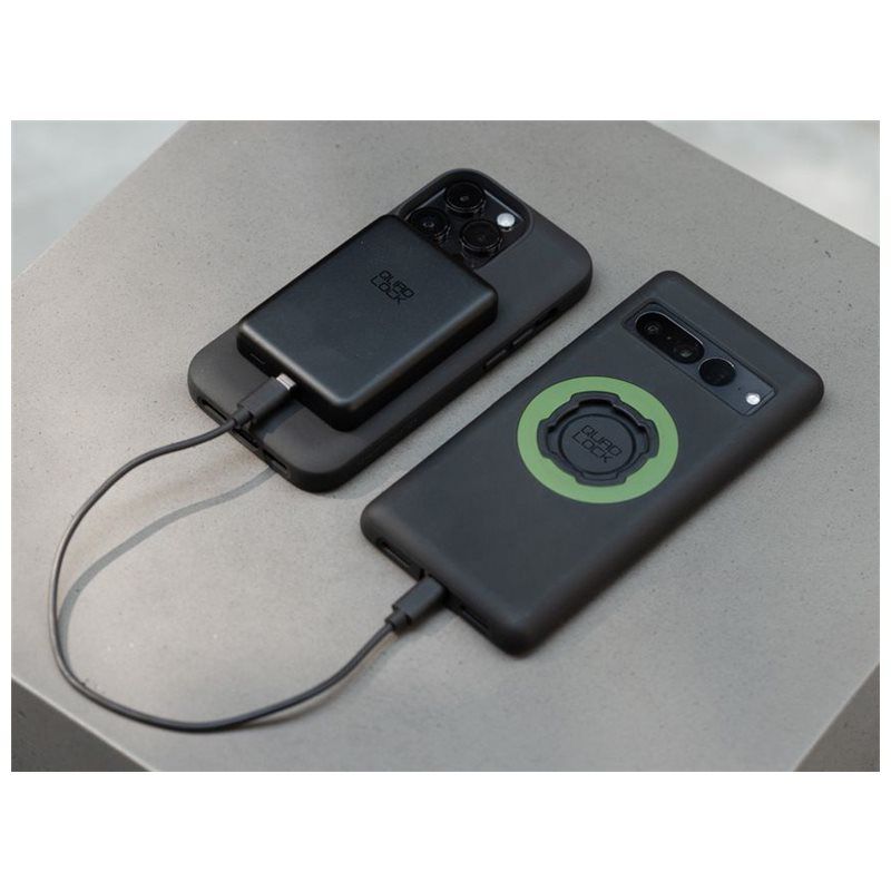 QUAD LOCK MAG Powerbank / black / 5000mAh, 3,85V, 19,25Wh