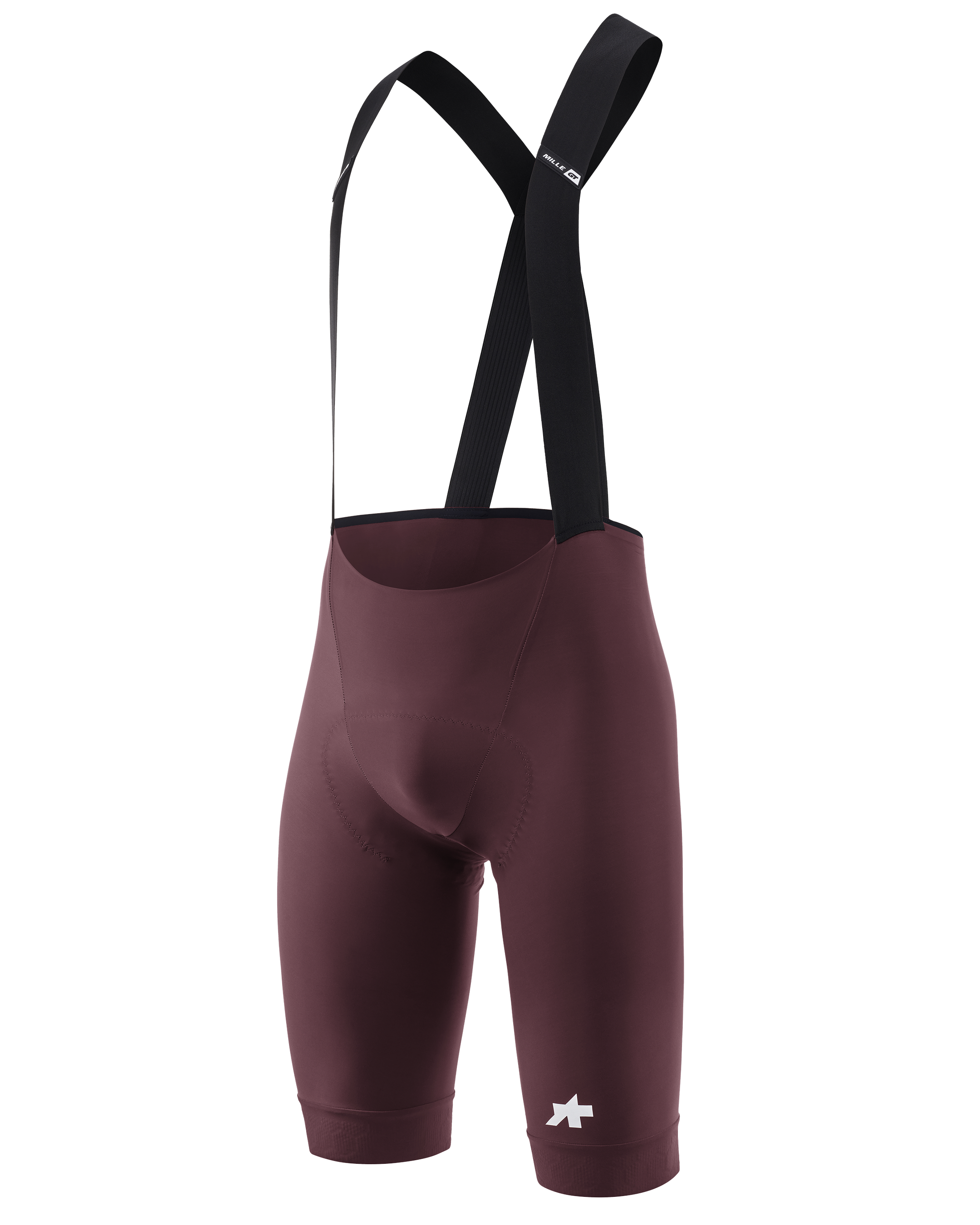MILLE GT S11 Herren-Trägerhose / burgundy red / S