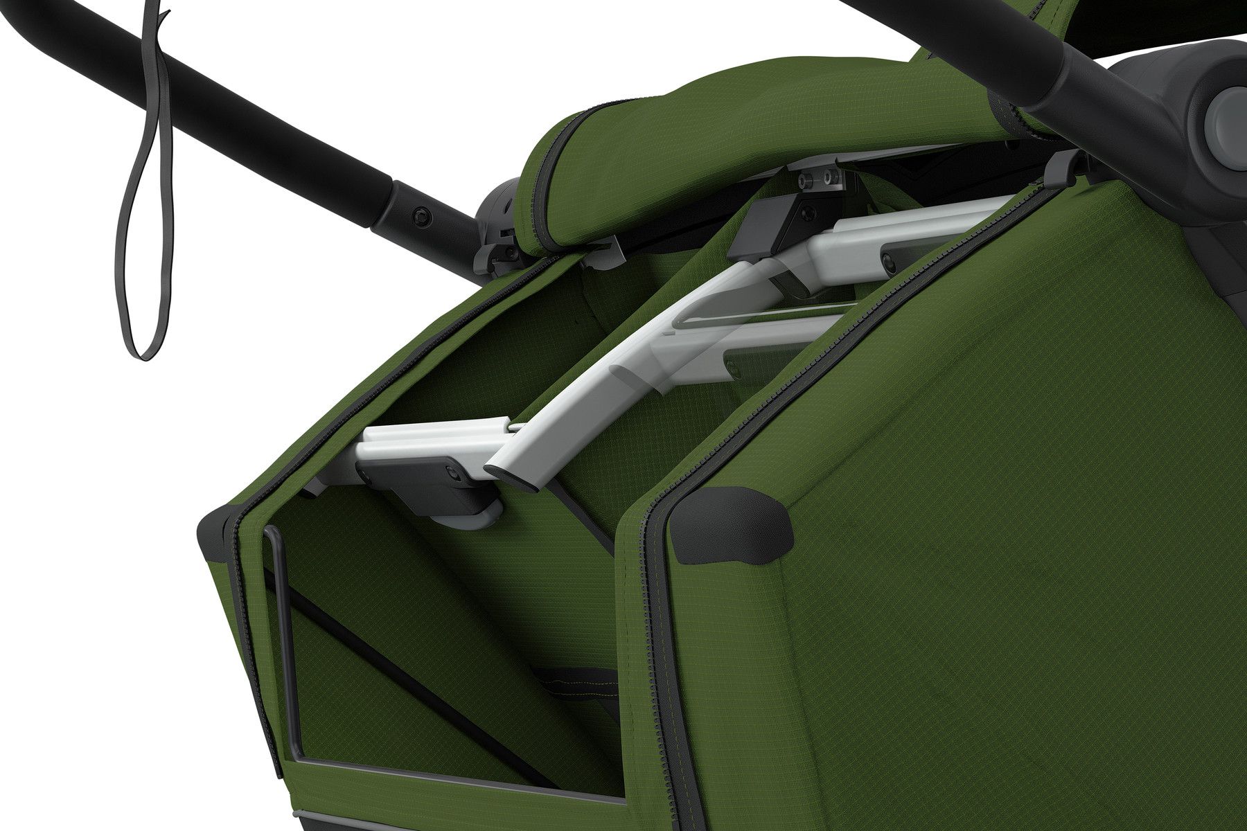 THULE CHARIOT CAB 2 Kinderanhänger / cypress green-black