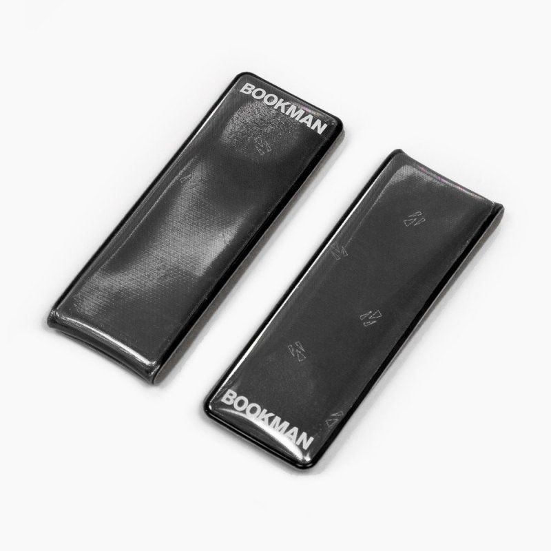 CLIP-ON REFLECTORS schwarz / schwarz