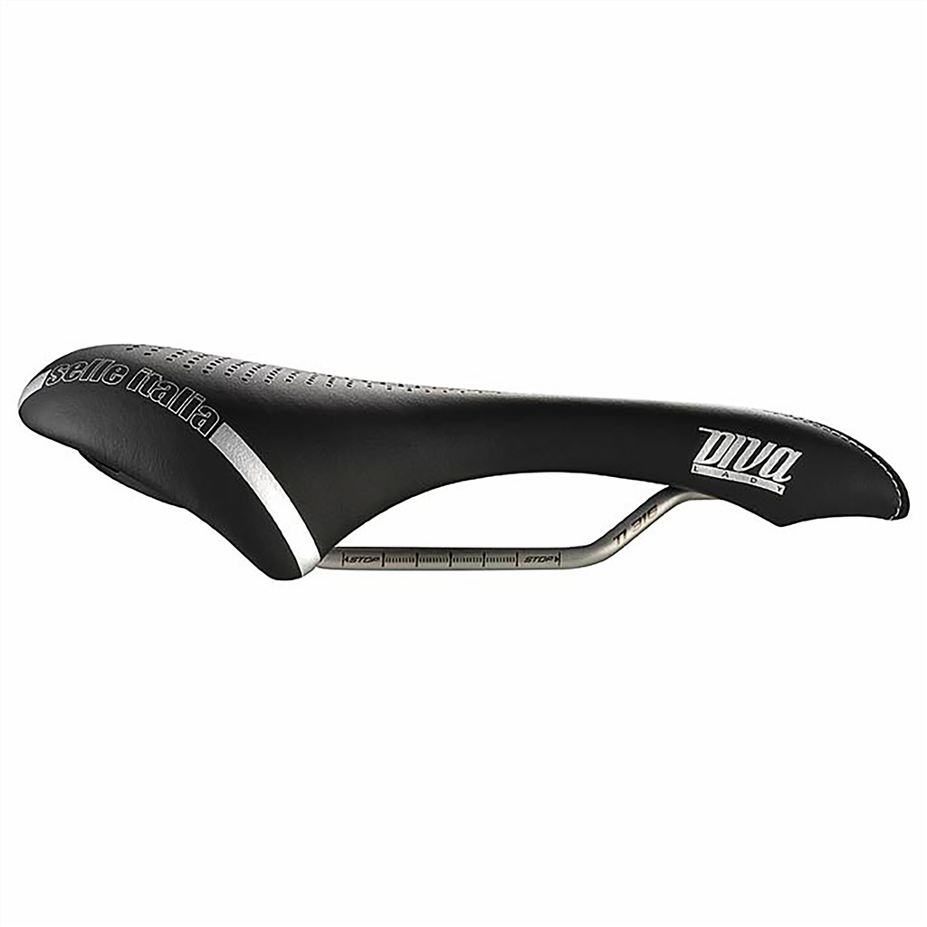 DIVA GEL SUPERFLOW Sattel / black / L3