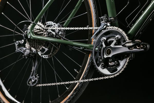CUMPAN GIOVEN Gravelbike / kieferngrün / XL