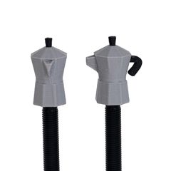 BIALETTI Presta-Ventildeckel / grau