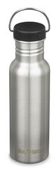 CLASSIC Edelstahlflasche / brushed stainless /  800ml, Loop Cap