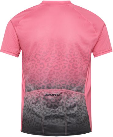 NESTEL-Z Kinder-Kurzarmtrikot / black/straberry sorbet / 152