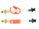 Ersatzschläuche zu Disc Entlüftungsset / orange / M6
