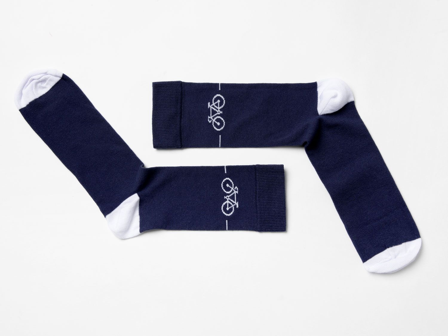 Velo-Socken / blau / S/M=37-41