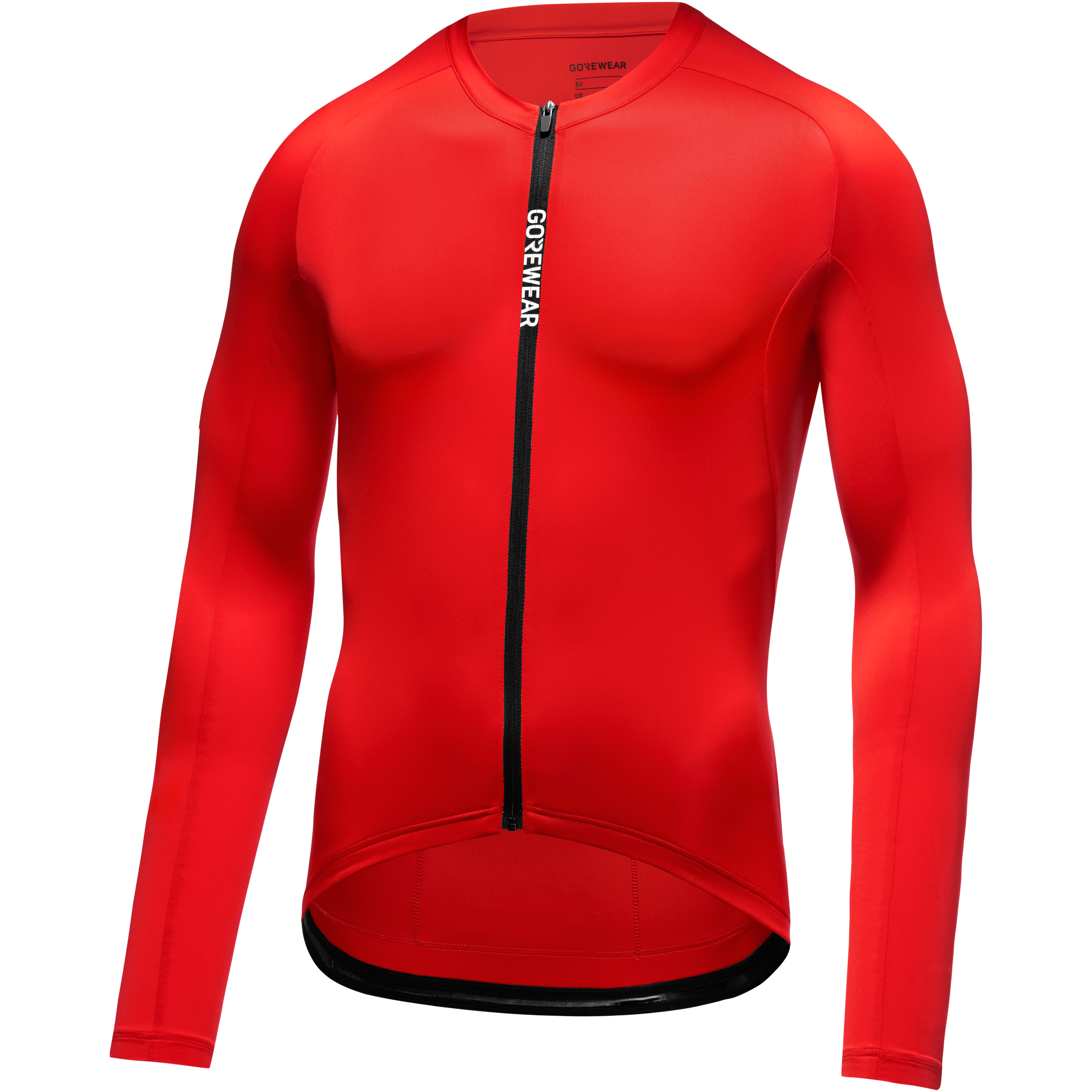 SPINSHIFT Herren-Langarmtrikot / lab red / S
