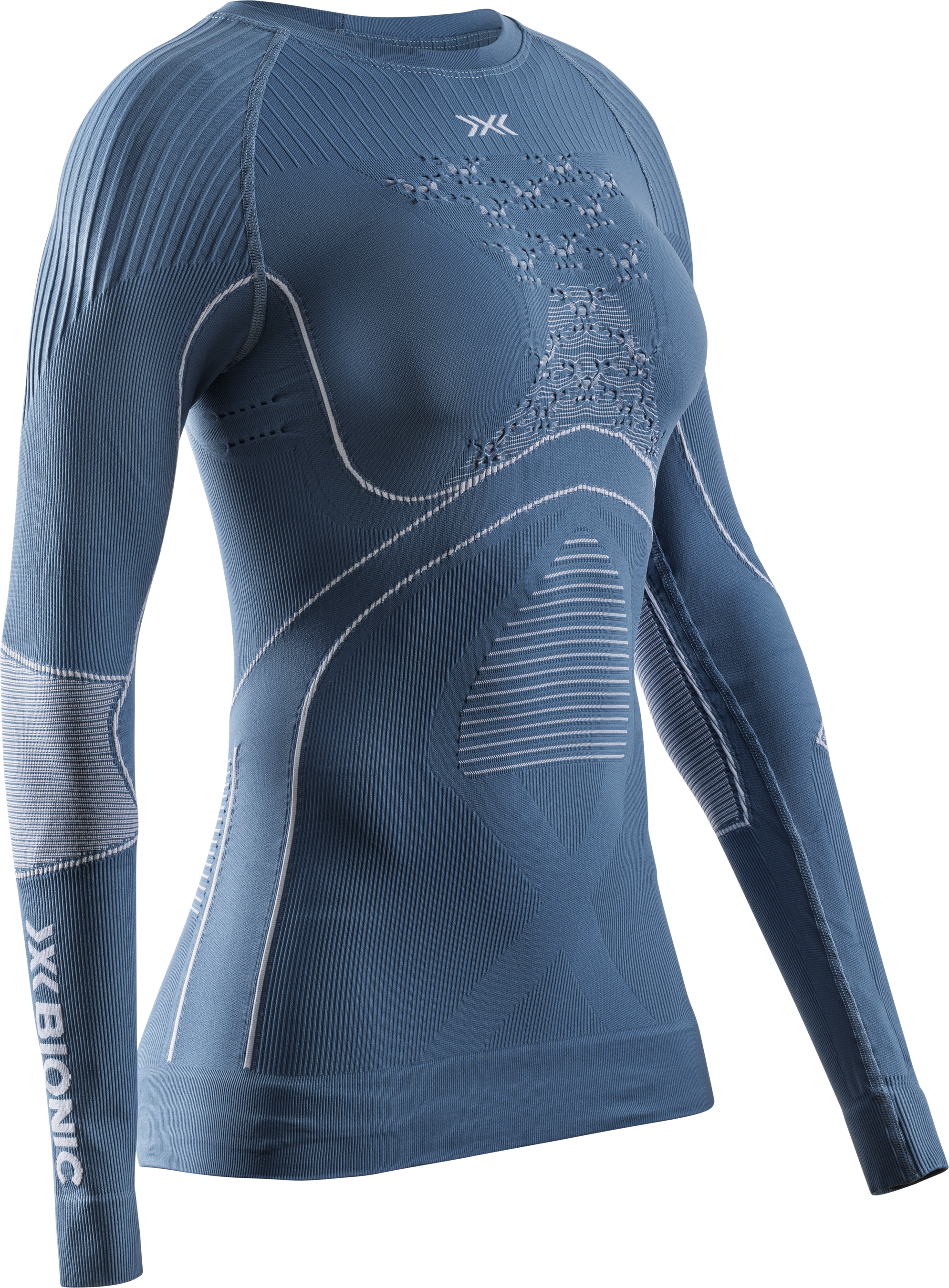 Women Energy Accumulator 4.0 Shirt LG SL / mineral blue / M