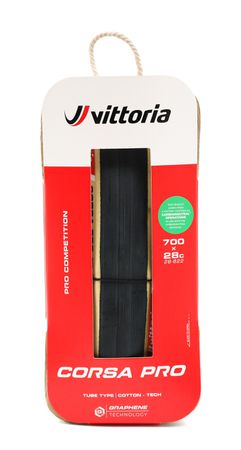 Corsa Pro / para black / 700x28c, 28-622, Falt, 255 g