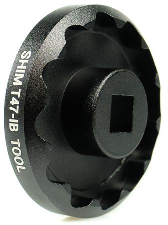 T47 Tretlagerwerkzeug für Praxis Works Shimano Hollowtech II Road Tretlager / black / 12 Nocken