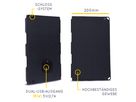 FUSION FLEX Solar Panel / black / 18W