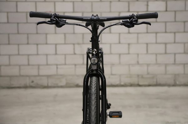 AMBER ROAD SELECT 3.1 Tourenvelo / schwarz glänzend / L