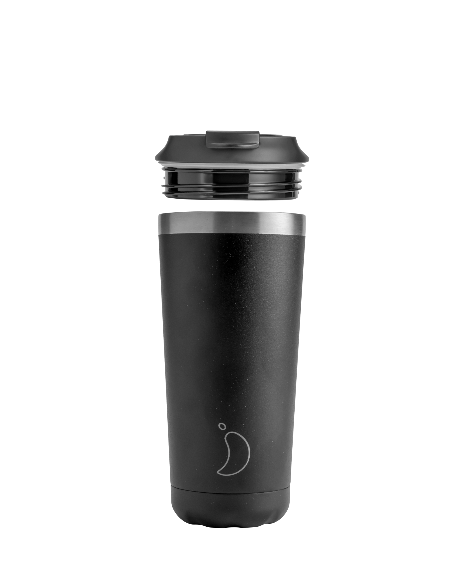 Chilly's Original Coffee Cup 500ml / Monochrome Black