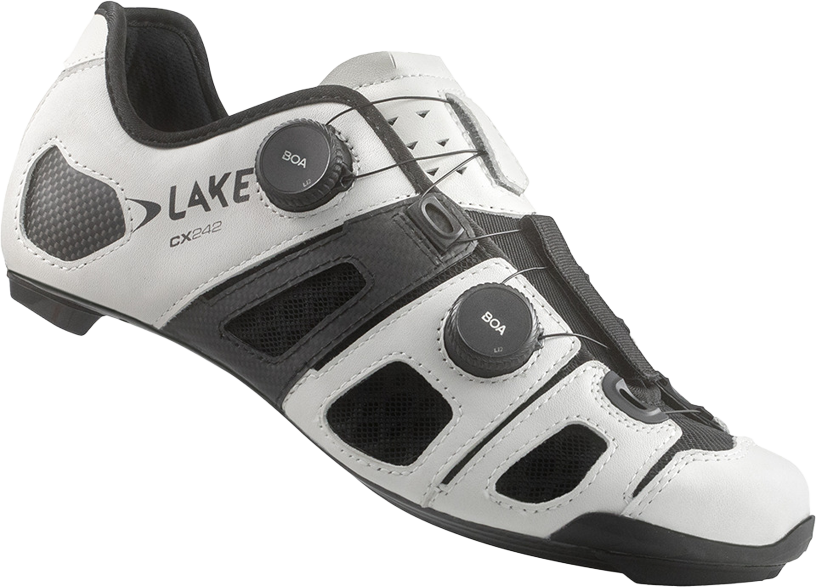 CX242X Rennveloschuhe - breitere Passform / white/black / 44