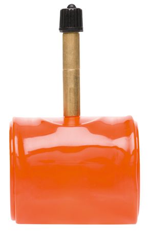 Schlauch mit Autoventil / orange