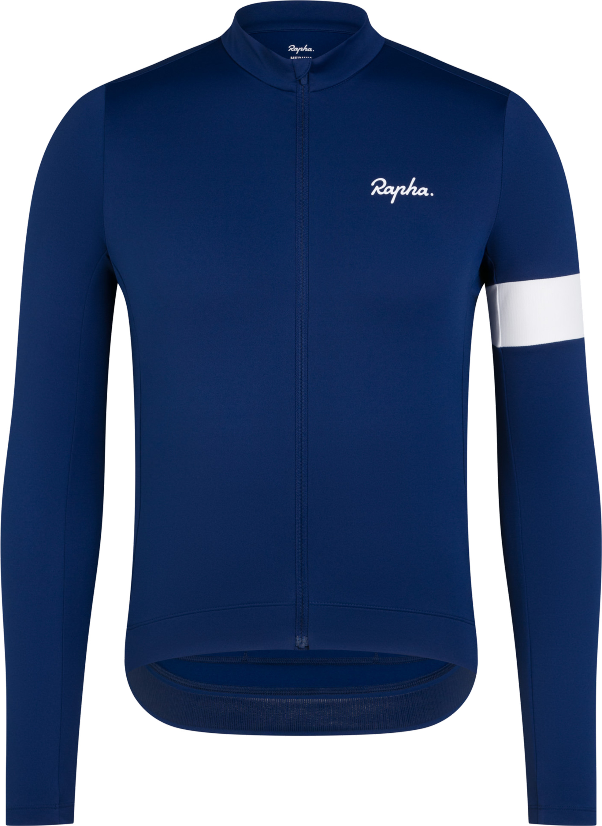 CORE Herren-Thermo-Langarmtrikot / navy/white / L