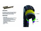EDDY CURRENT REAR Reifen, Evo Super Gravity / black / 27.5 x 2.80, 72-584