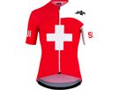 SUISSE FED MILLE GT C2 Herren-Kurzarmtrikot / national red / M
