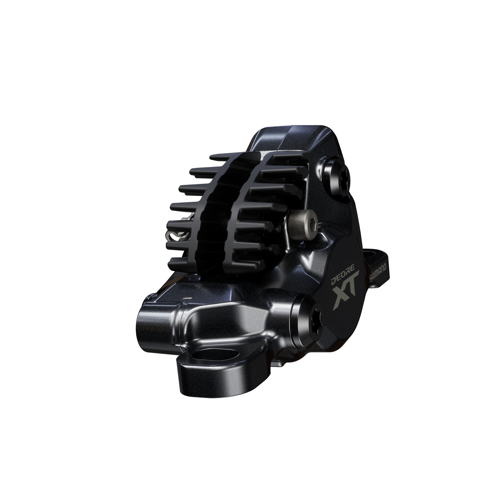 XT M8200 2-Kolben-Scheibenbrems-Set / schwarz / vorne