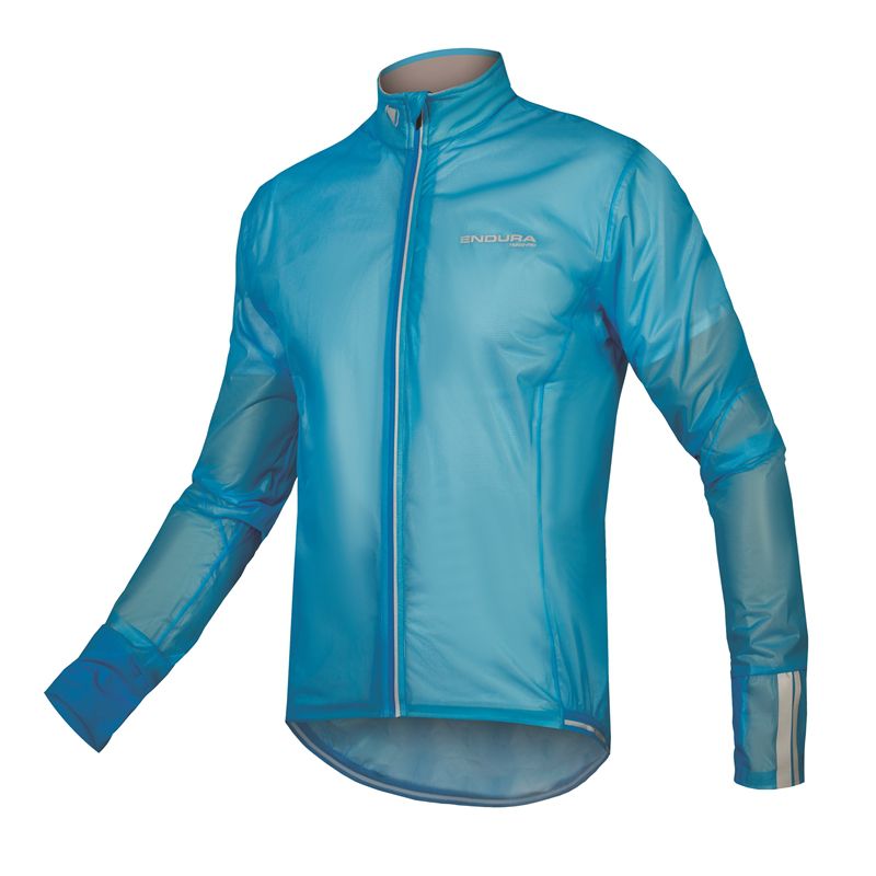 ADRENALINE II Herren-Regenjacke / neonblau / XXL