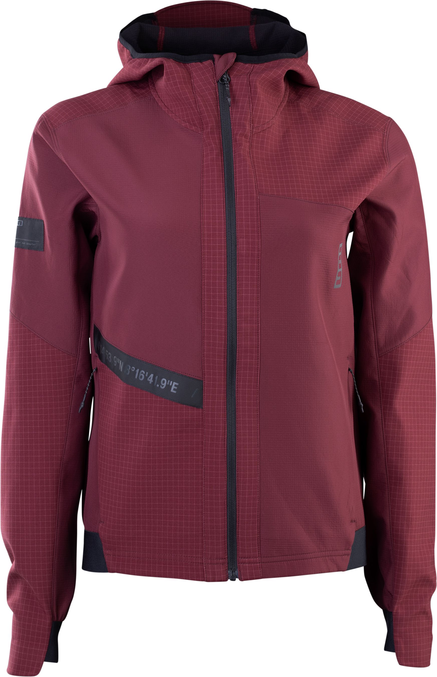 SHELTER Damen-Softshelljacke / purple red / 40
