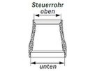 40 SERIE Steuersatz unten, IS (integriert) 52/40mm (1.5") / schwarz