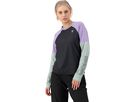 TARN WIND Damen-Merino-Langarmshirt mit Windschutz / glacier/lupin/black / XL