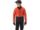 QIMSA PRO Herren-Softshelljacke / glowing red / S
