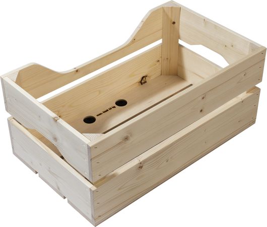 Korb Woodpacker 2.0 / braun / 25 l