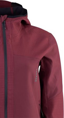 SHELTER Damen-Softshelljacke / purple red / 40