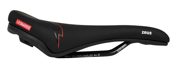 ZEUS E-MTB Sattel / schwarz / 145mm