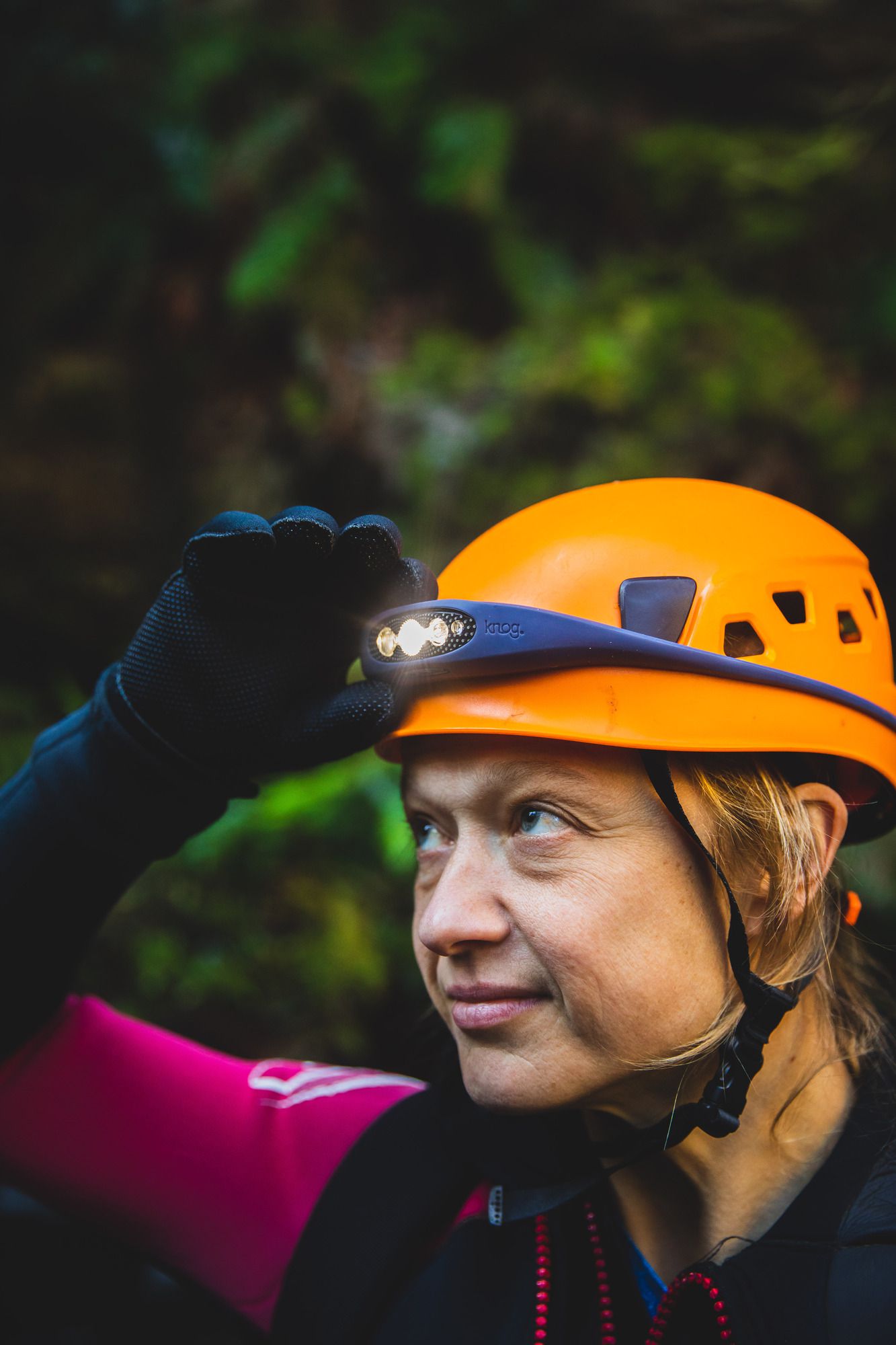 Stirnlampe Bilby / violet blue